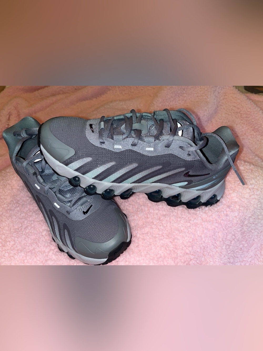 Nike Gray Athletic Trail Running Sneakers